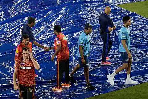 SRH vs GT match abandoned